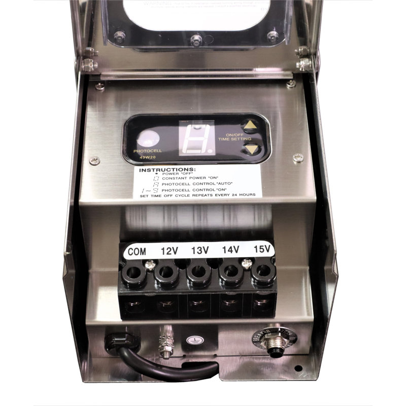 Best Pro Lighting 300W Multi Tap 12V 15V Stainless Steel Low Voltage